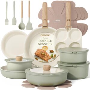CAROTE 25pcs Pots and Pans Set Non Stick - Image 1