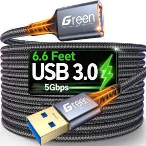USB Extension Cable, 3.3FT 6.6FT 10FT 12.9FT 16FT USB Extender - Image 1